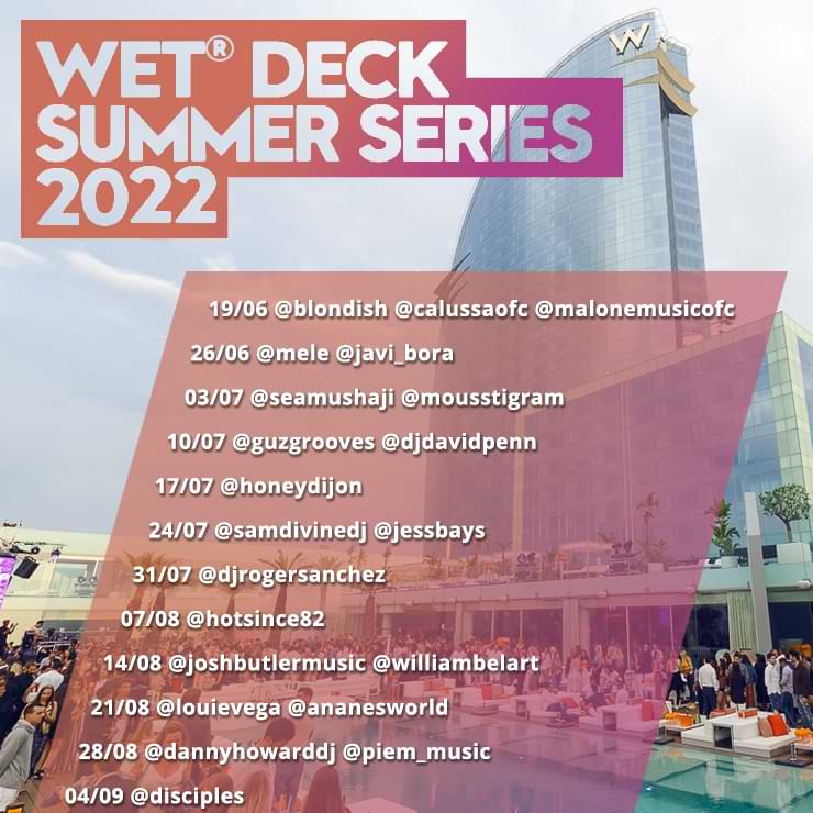 wet deck summer series
